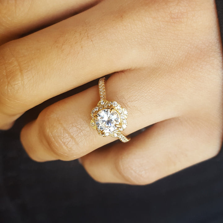 Blooming Engagement Ring