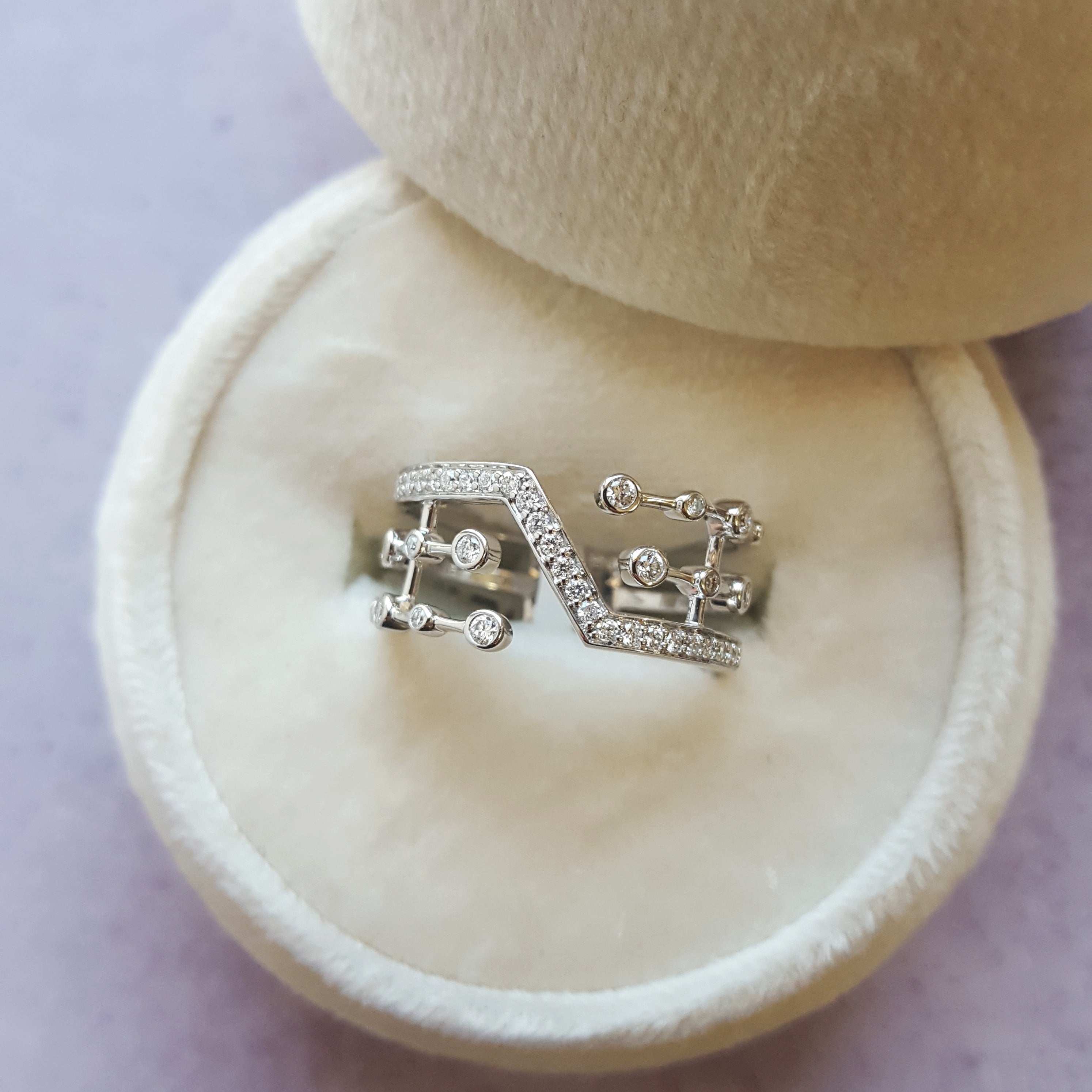 Diamond Matrix Ring – Sami Fine Jewelry