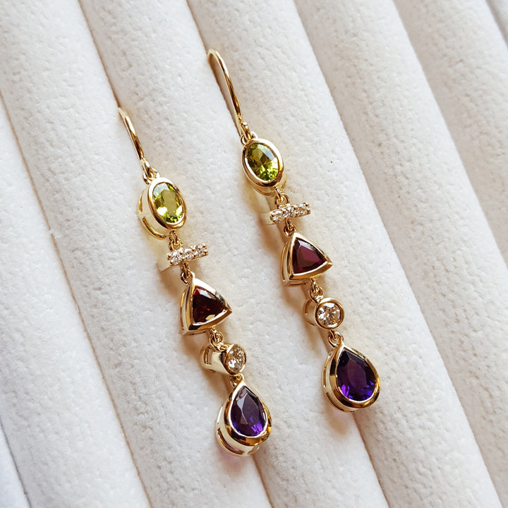 Arizona Trinity Dangle Earrings