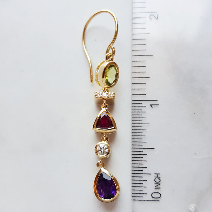 Arizona Trinity Dangle Earrings