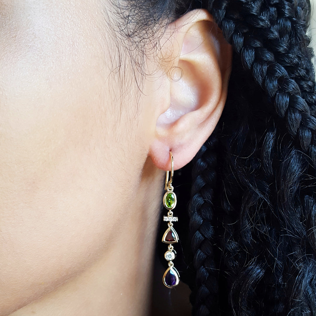 Arizona Trinity Dangle Earrings