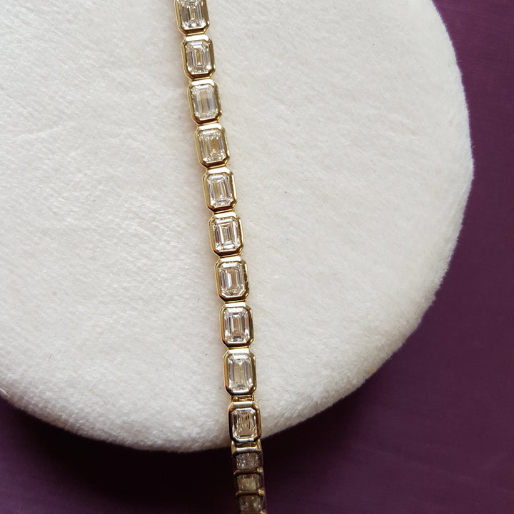Diamond Bezel Tennis Bracelet
