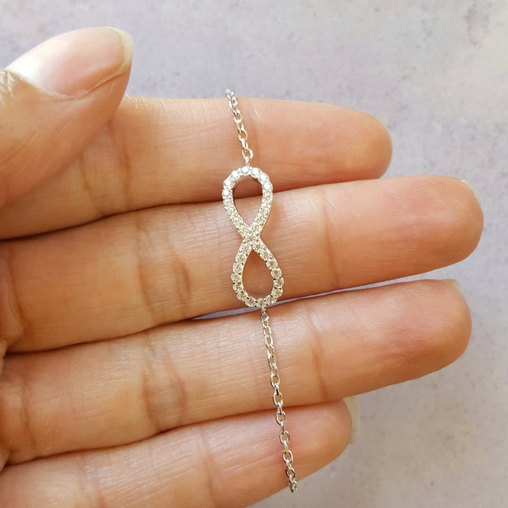 Infinity Bolo Bracelet