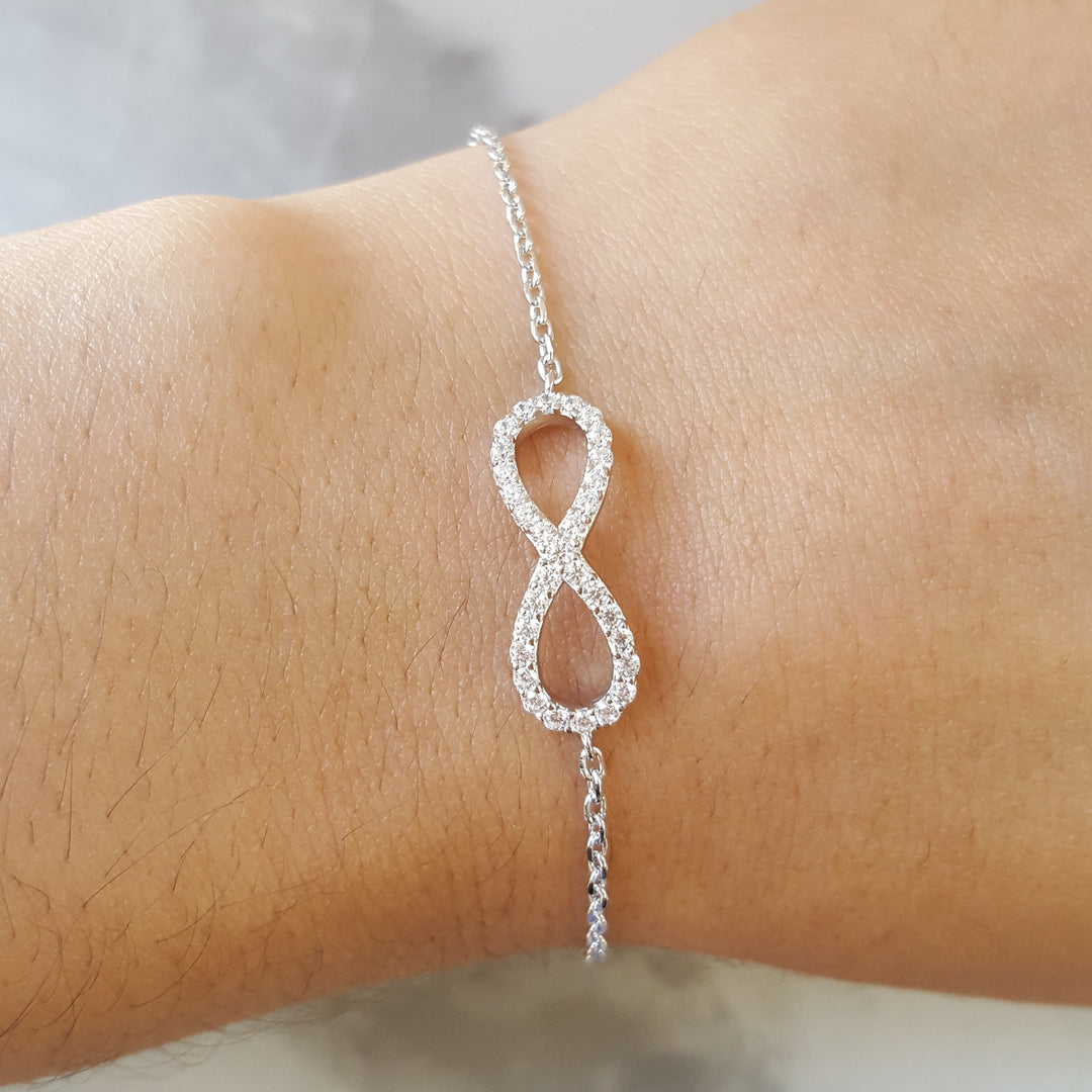 Infinity Bolo Bracelet