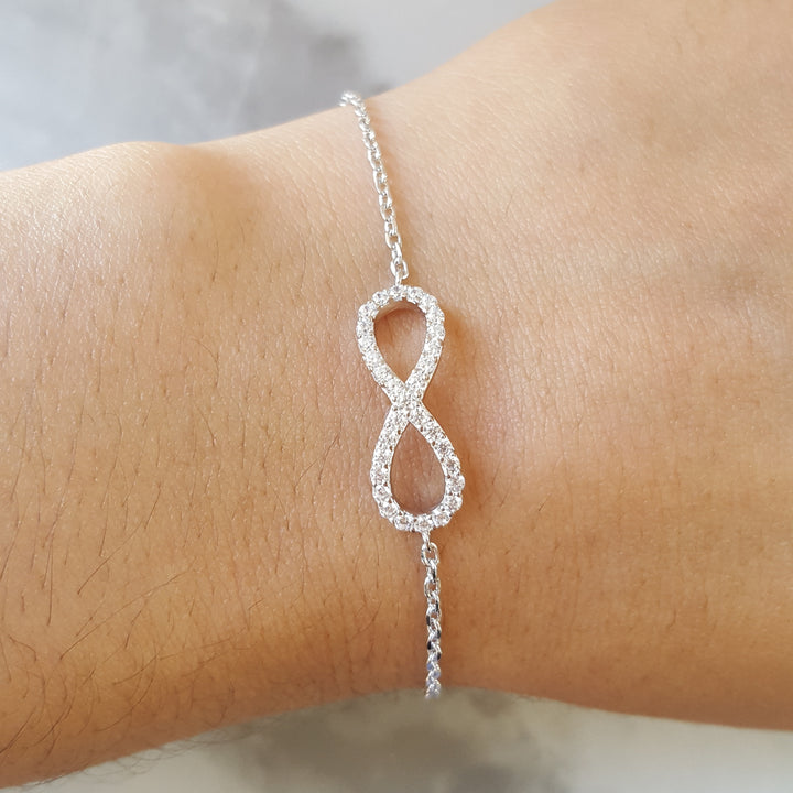 Infinity Bolo Bracelet