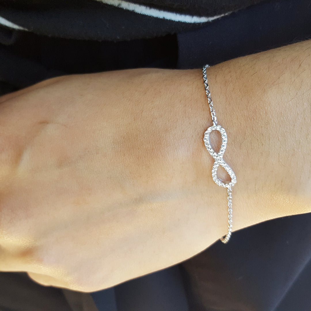 Infinity Bolo Bracelet
