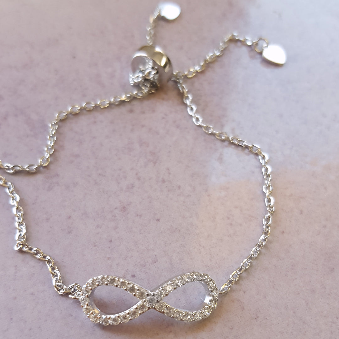 Infinity Bolo Bracelet
