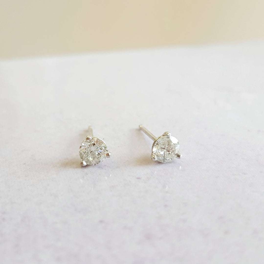Luxury Essential Diamond Martini Studs