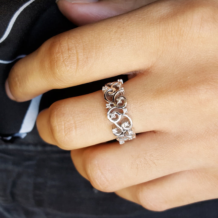 Whimsical Anniversary Band