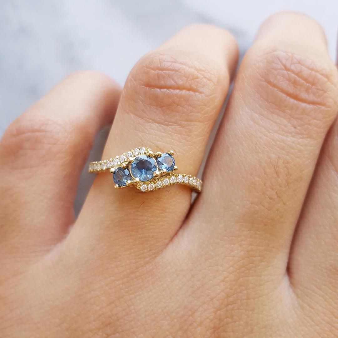Time Warp Montana Sapphire Ring