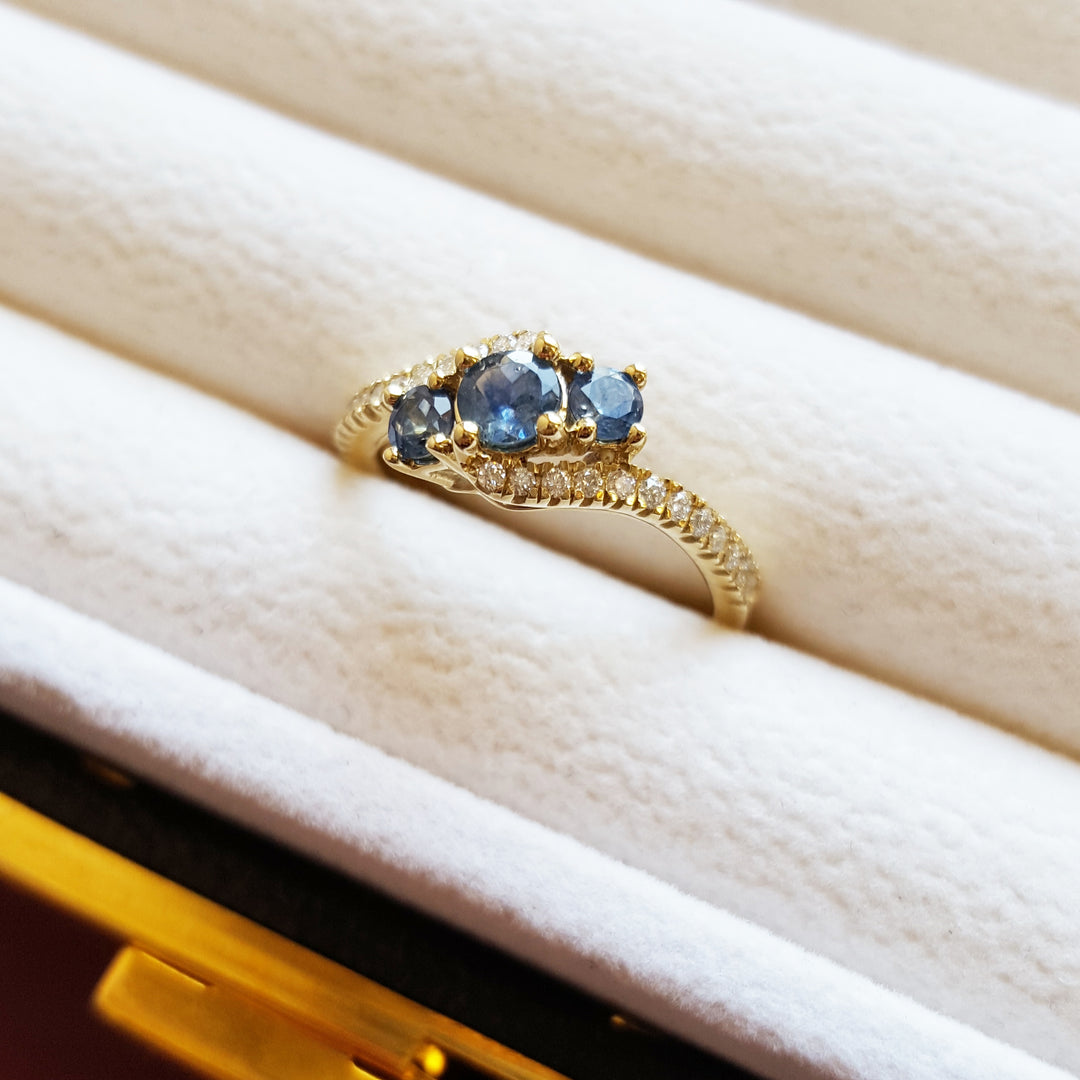 Time Warp Montana Sapphire Ring