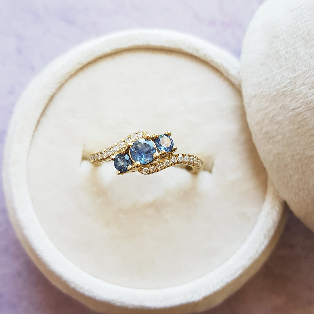 Time Warp Montana Sapphire Ring