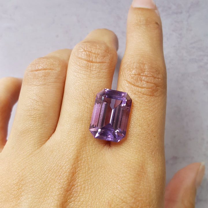Emerald Cut Vintage Arizona Four Peaks Amethyst