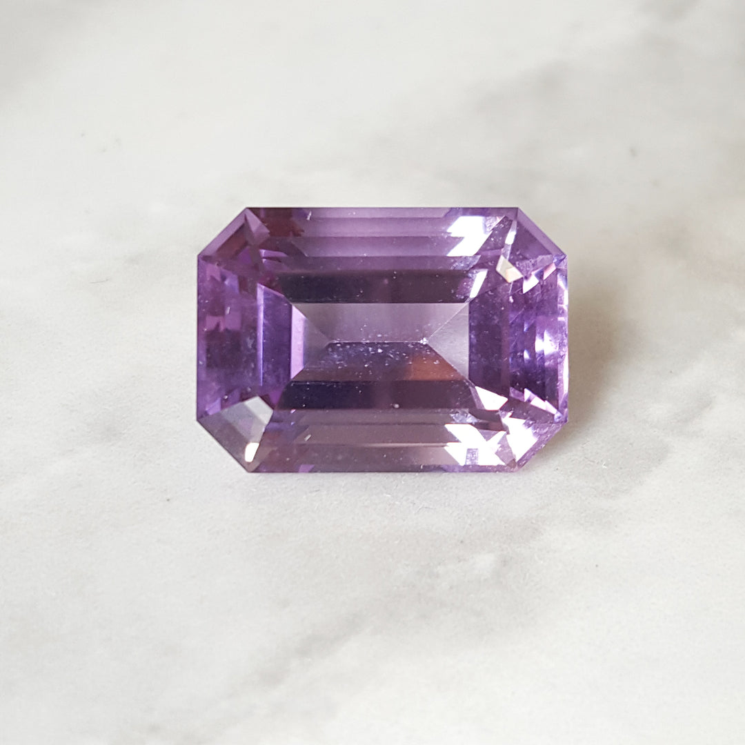 Emerald Cut Vintage Arizona Four Peaks Amethyst