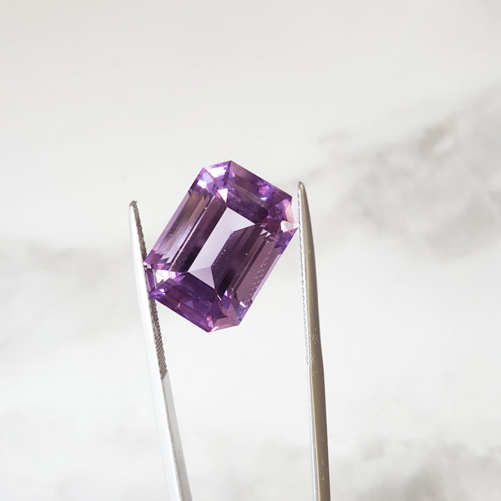 Emerald Cut Vintage Arizona Four Peaks Amethyst