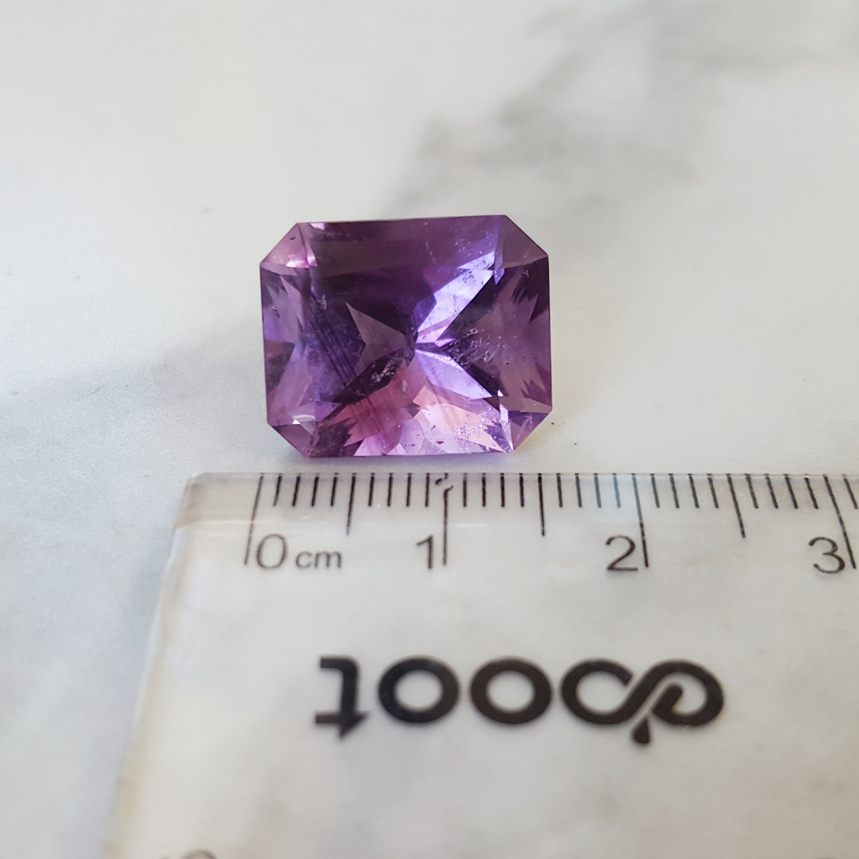 Radiant Cut Vintage Arizona Four Peaks Amethyst – Sami Fine Jewelry