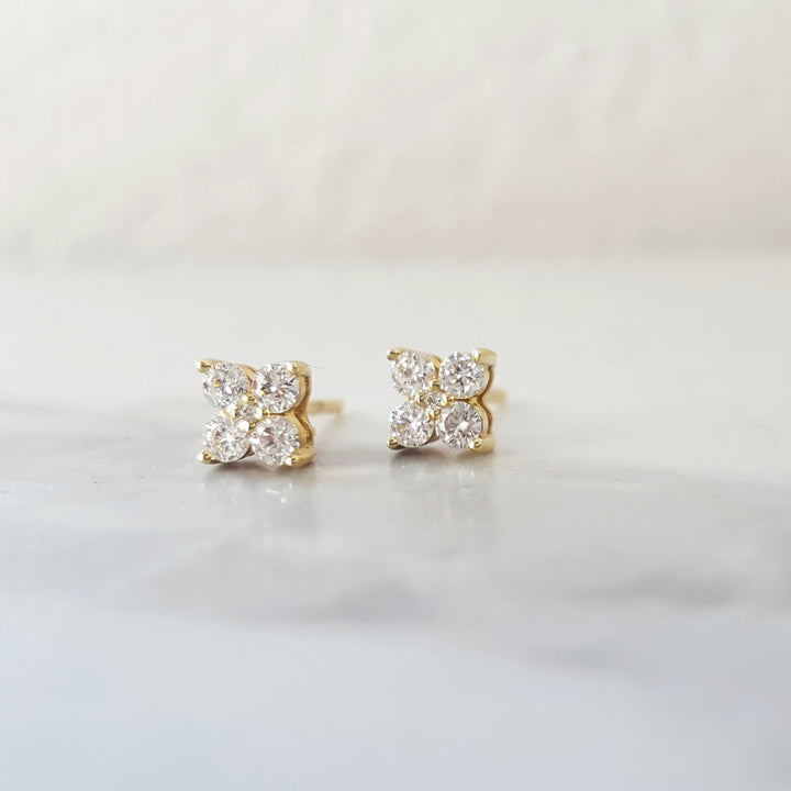 Touch of Diamond Studs
