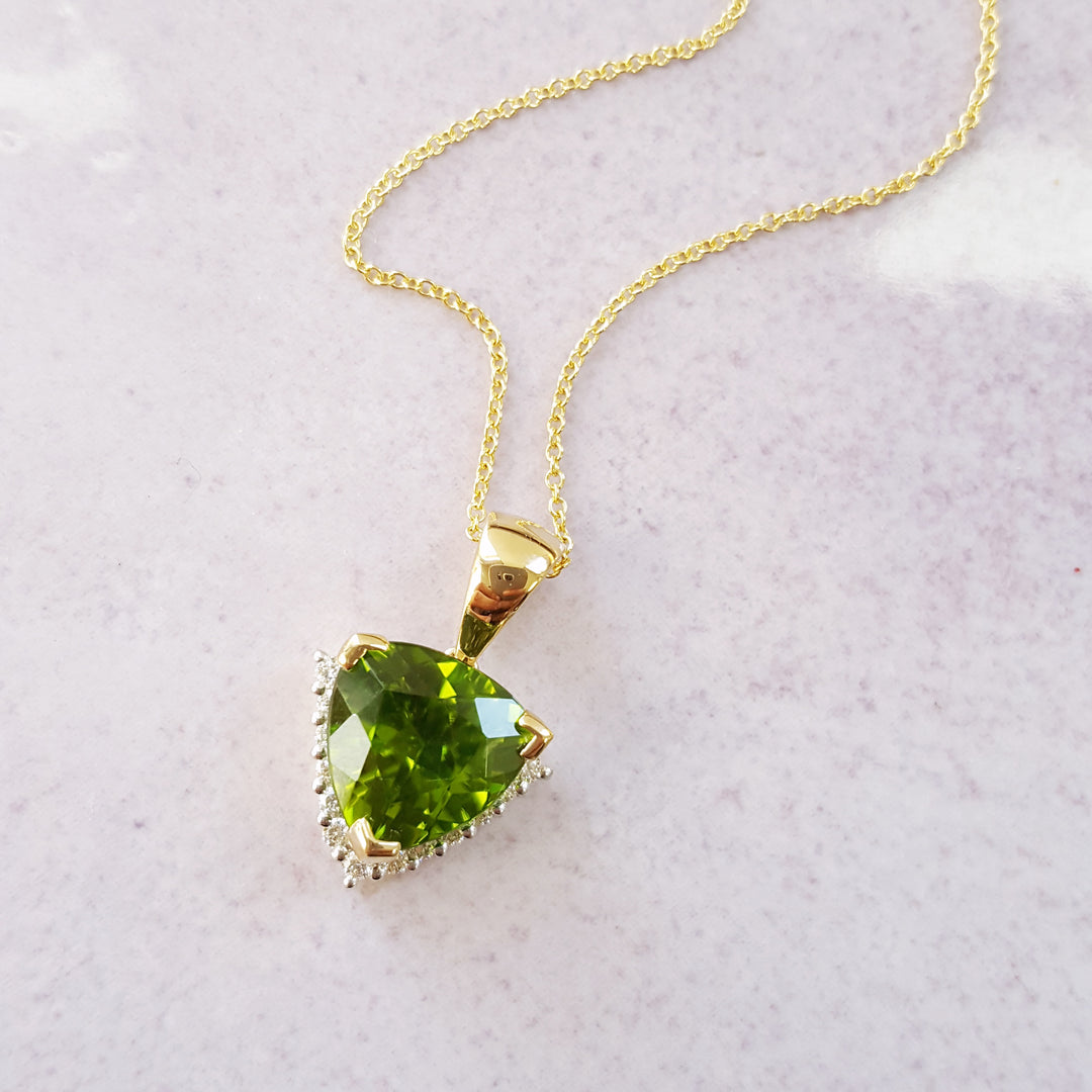 Heart of Arizona Peridot Pendant