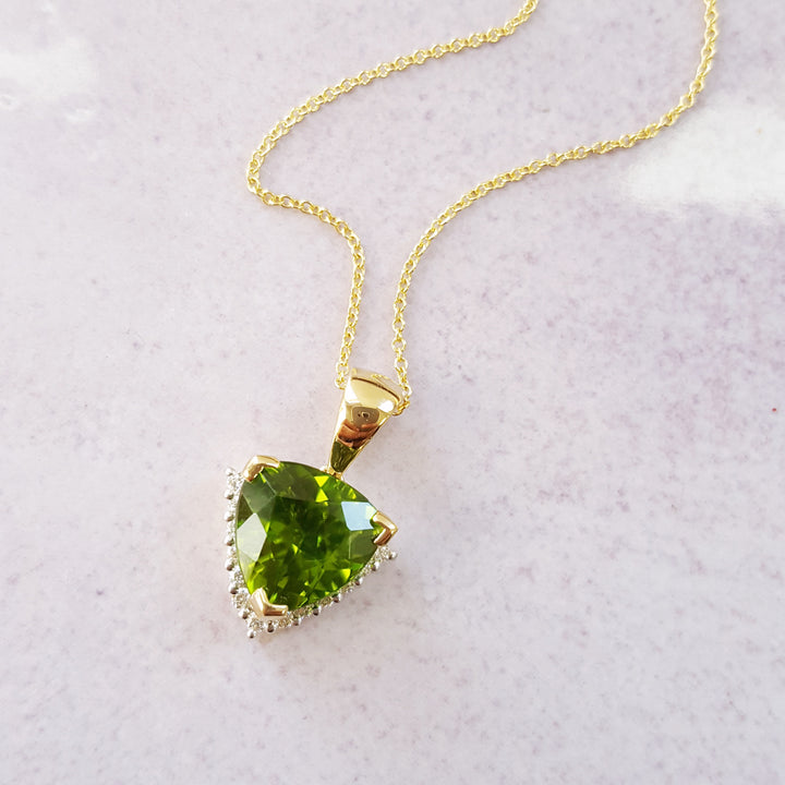Heart of Arizona Peridot Pendant