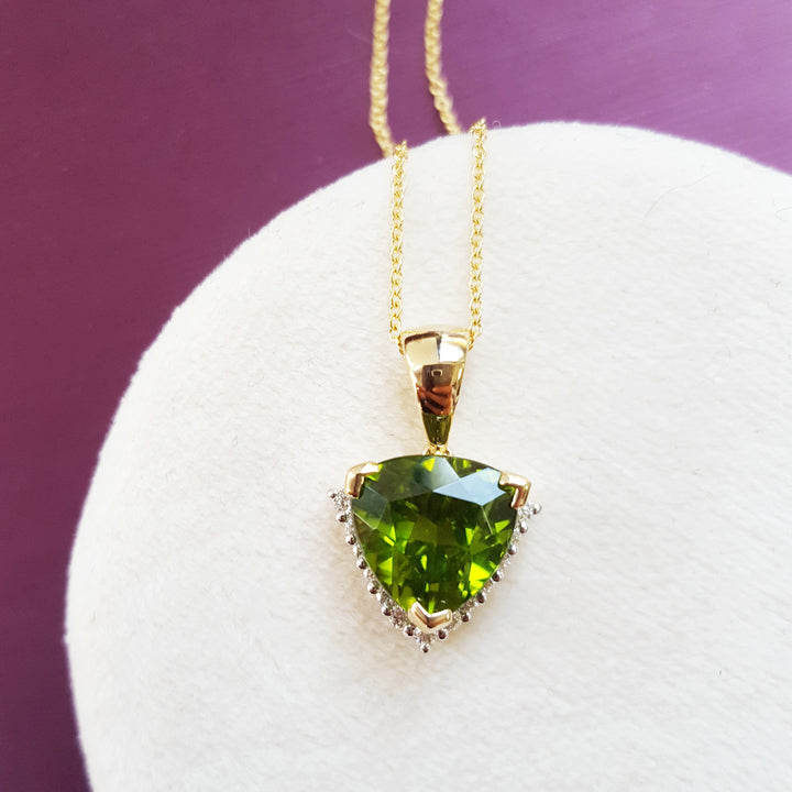 Heart of Arizona Peridot Pendant