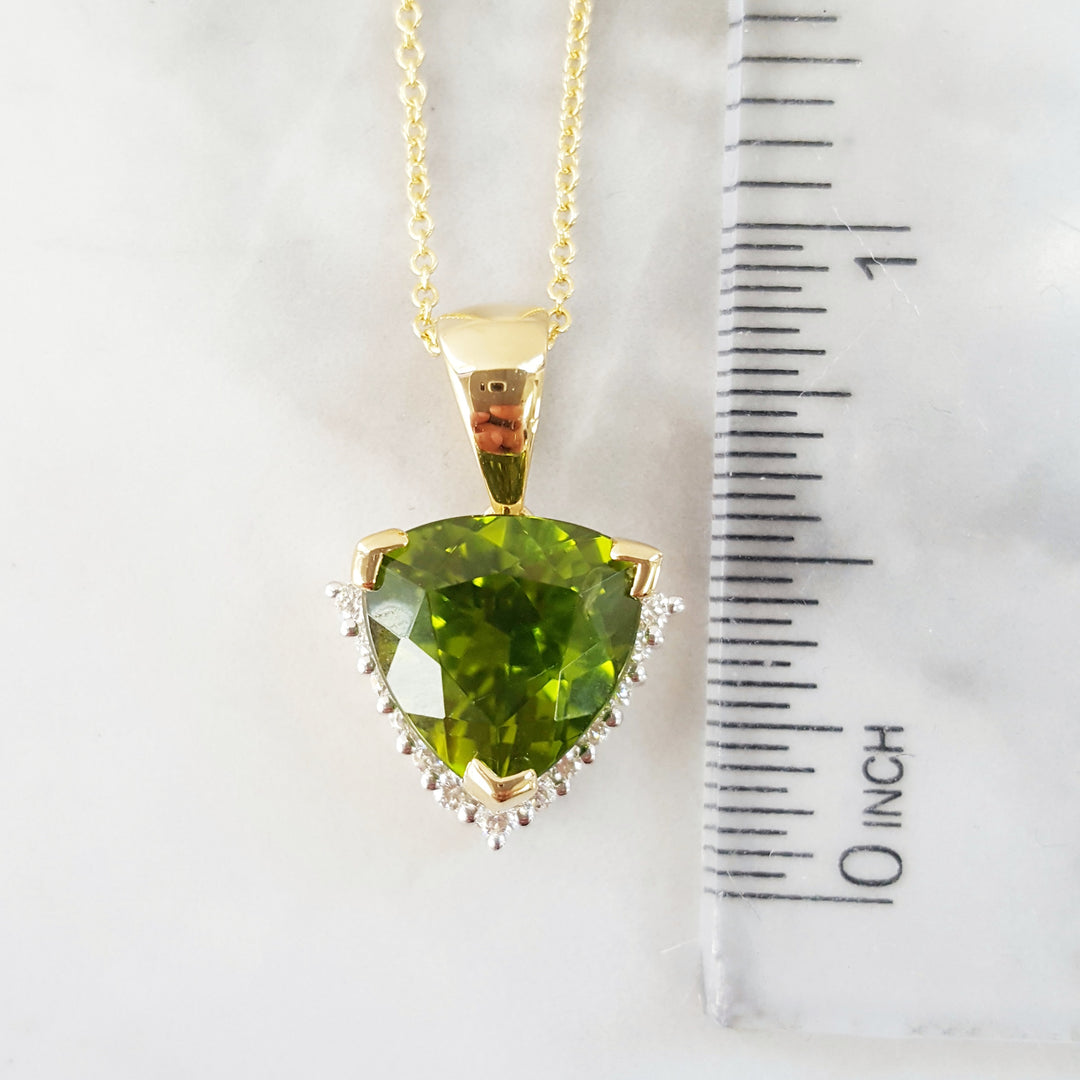 Heart of Arizona Peridot Pendant