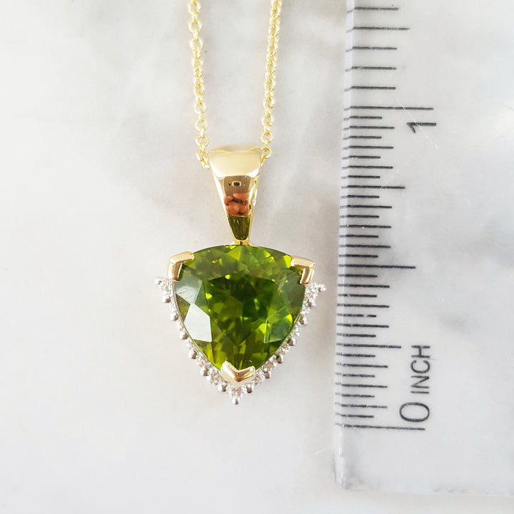 Heart of Arizona Peridot Pendant