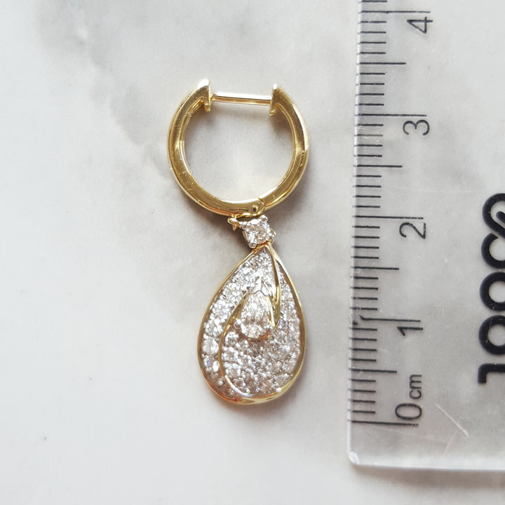 Stand-Out Swoop Diamond Earrings