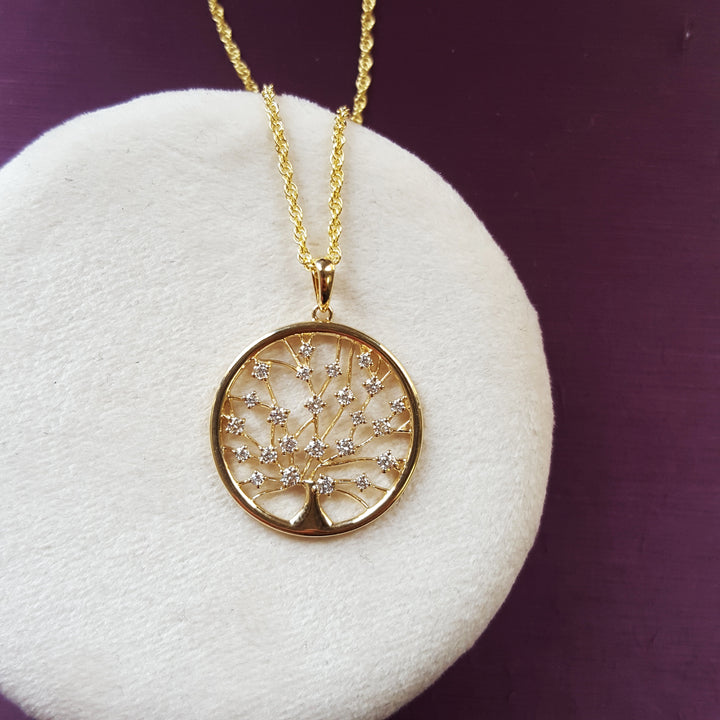 Tree Of Life Diamond Pendant