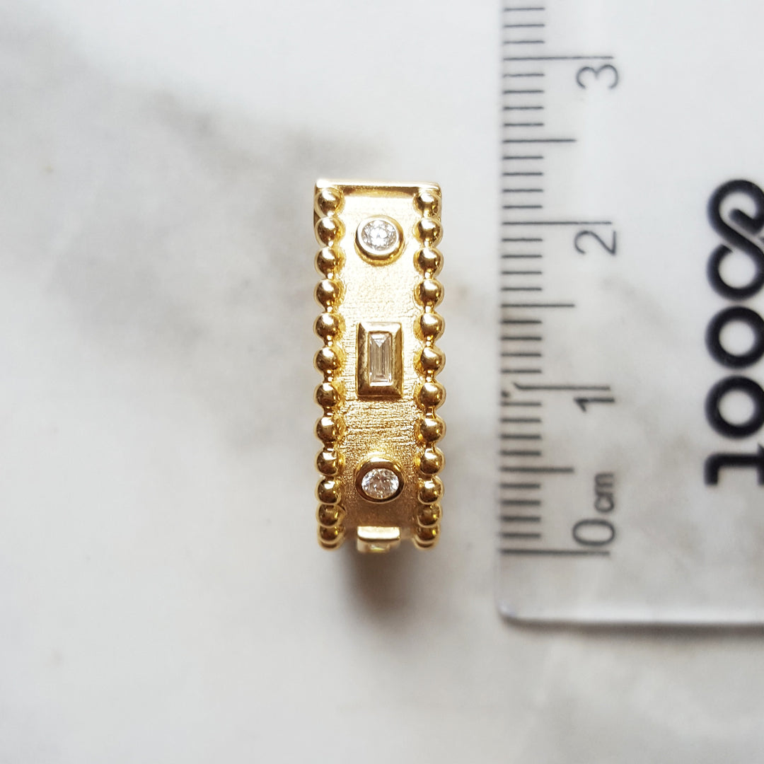 Flush Set Vintage Inspired Earrings
