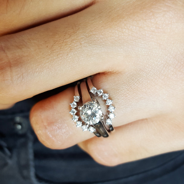 Open Starburst Diamond Ring Jacket
