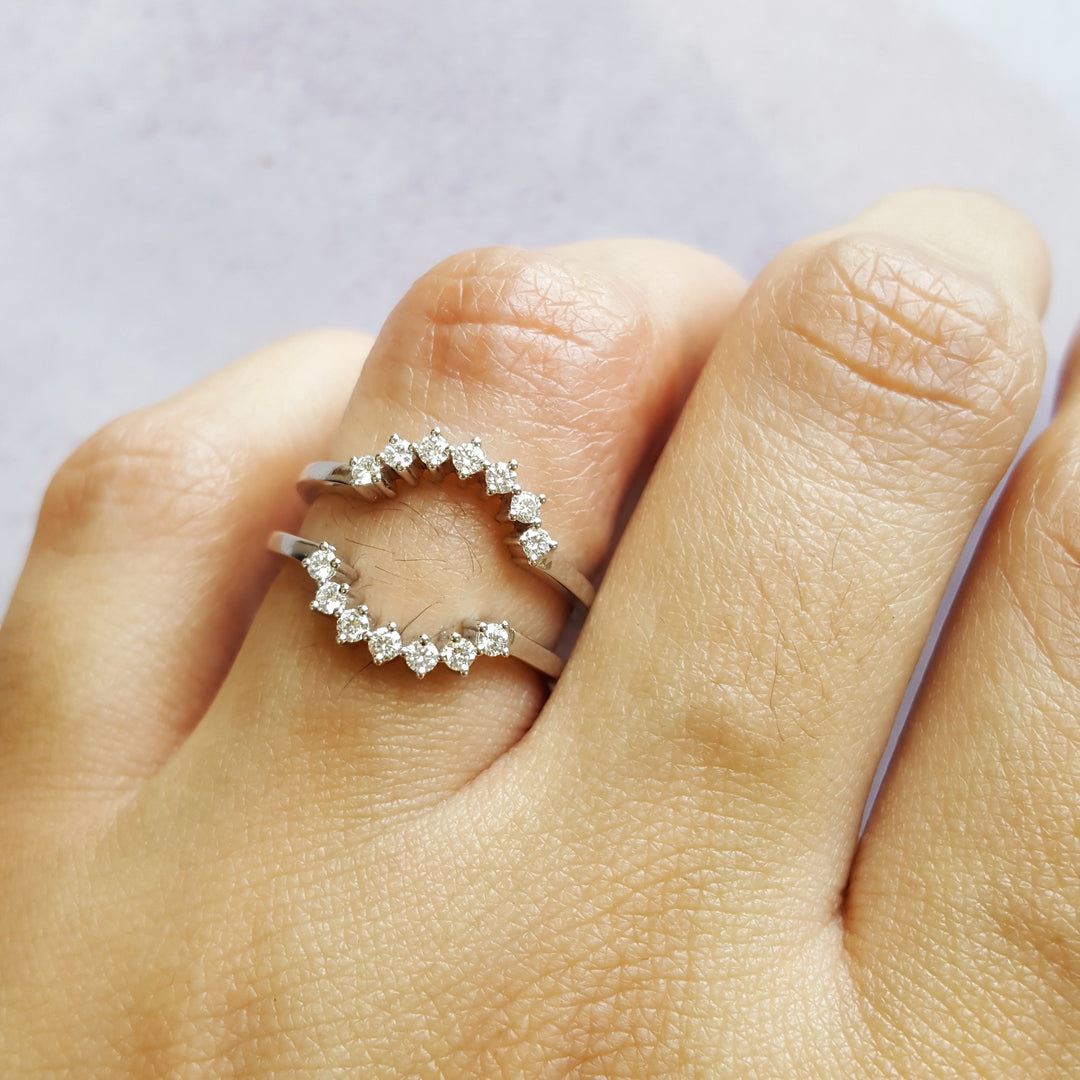 Open Starburst Diamond Ring Jacket