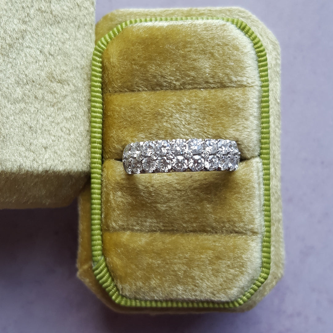 Pave Wide Diamond Band