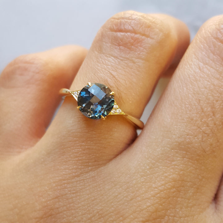 London Blue Topaz Classic Ring