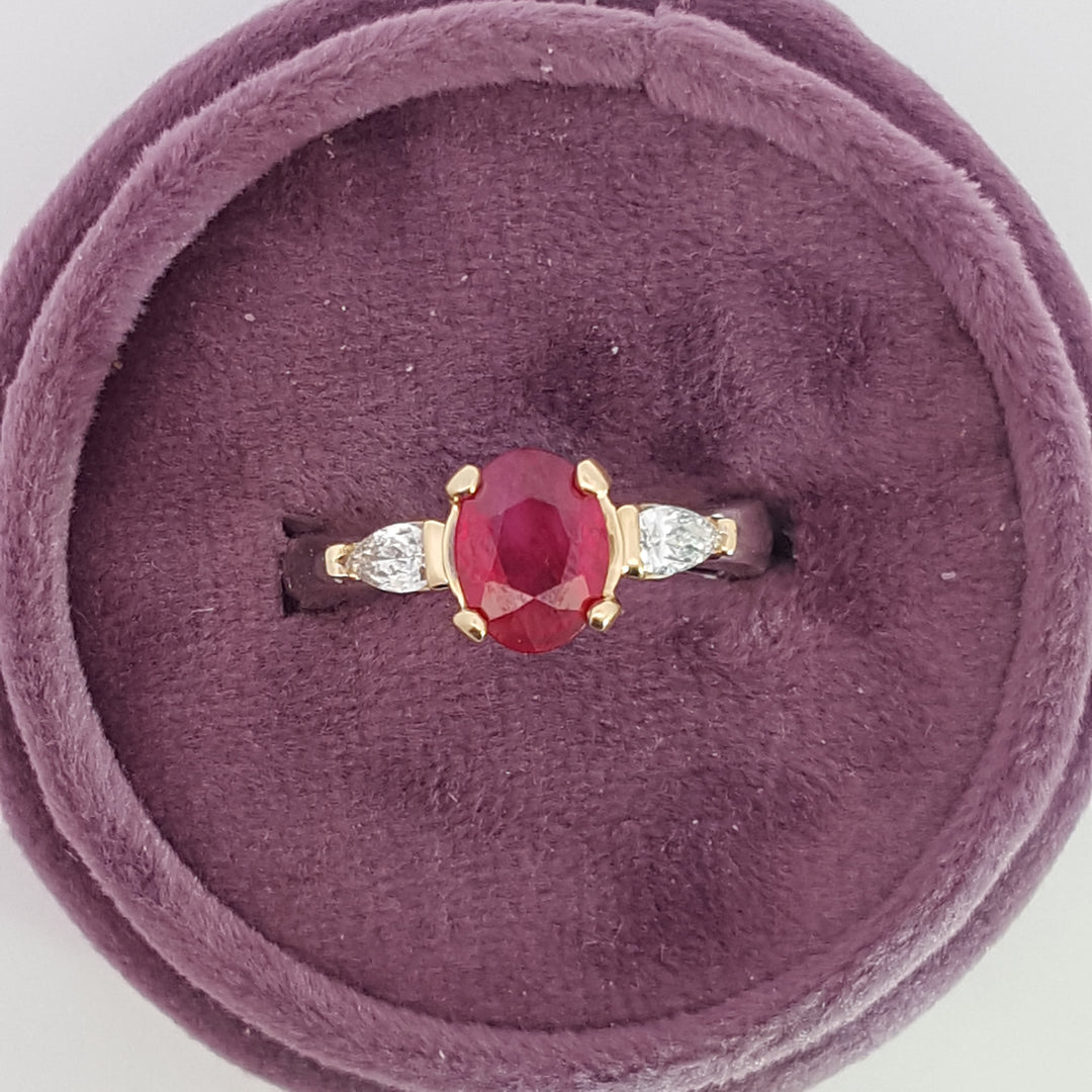 Luxury by Rene Hernandez The Old Fashioned Ruby Ring