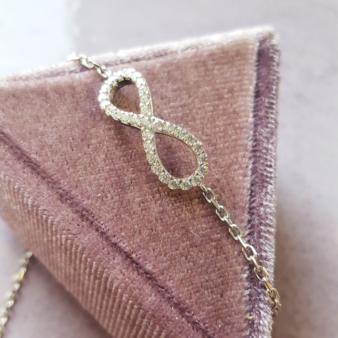 Infinity Bolo Bracelet