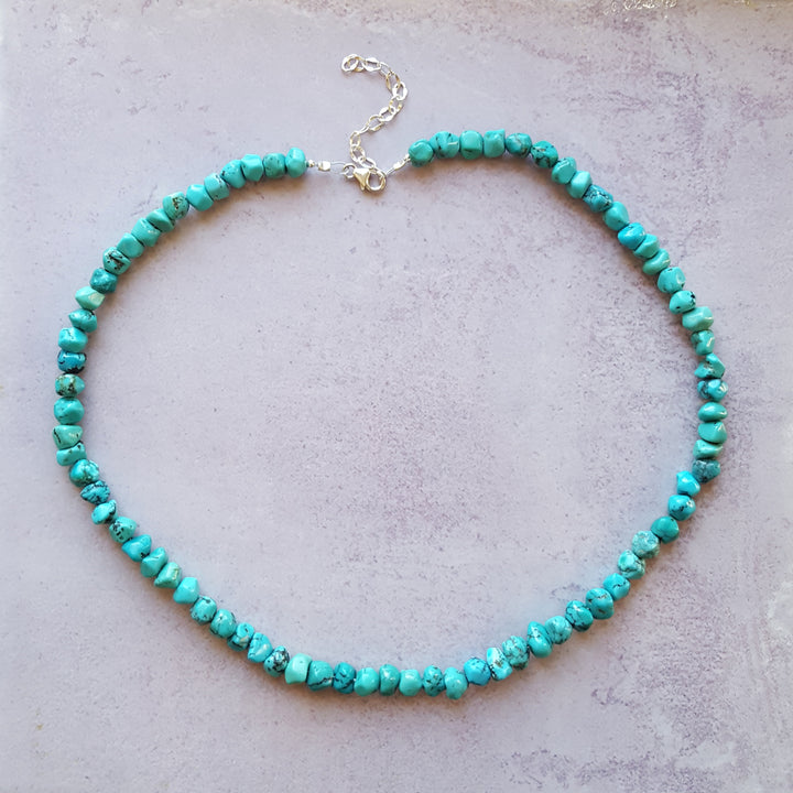 Turquoise Beaded Necklace