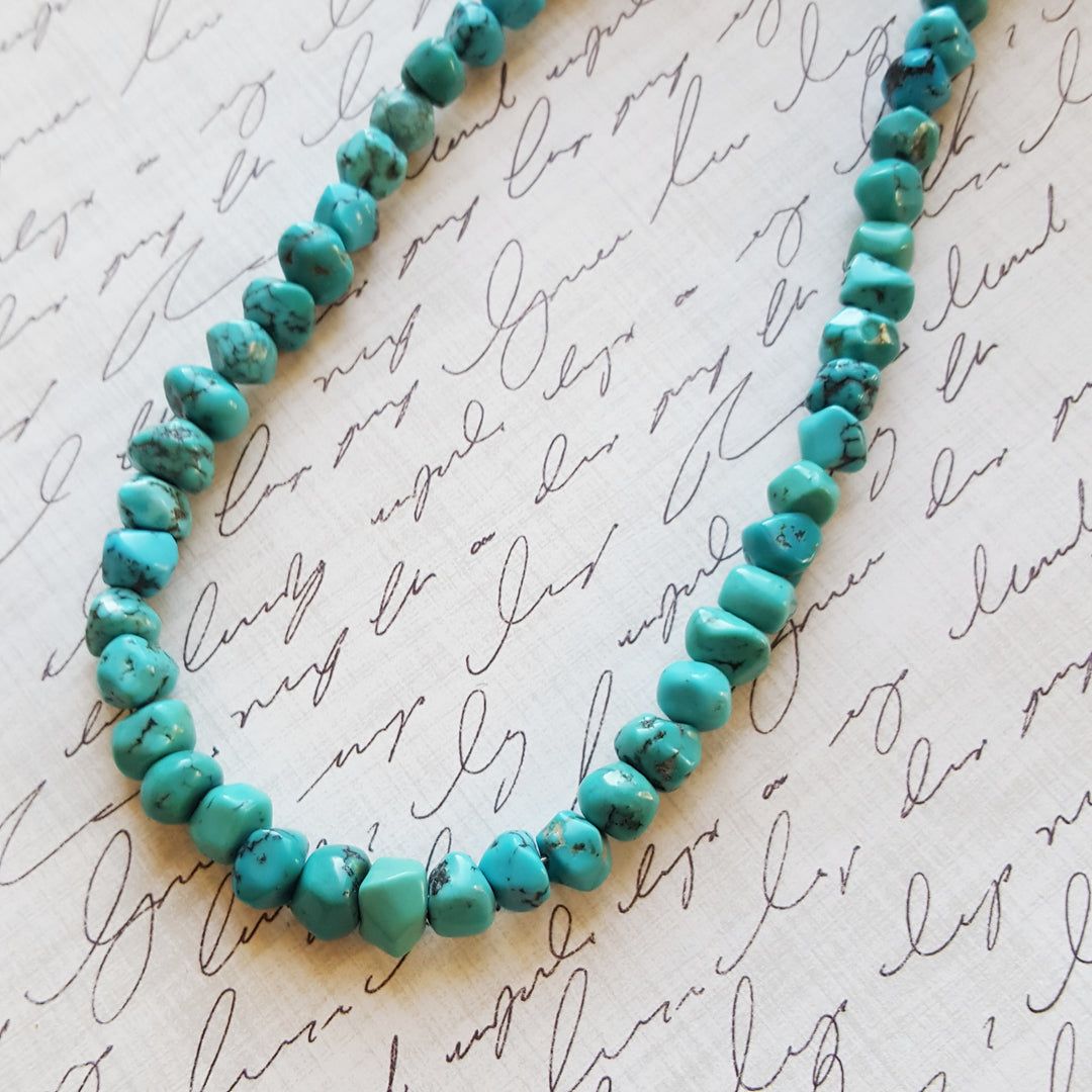 Turquoise Beaded Necklace