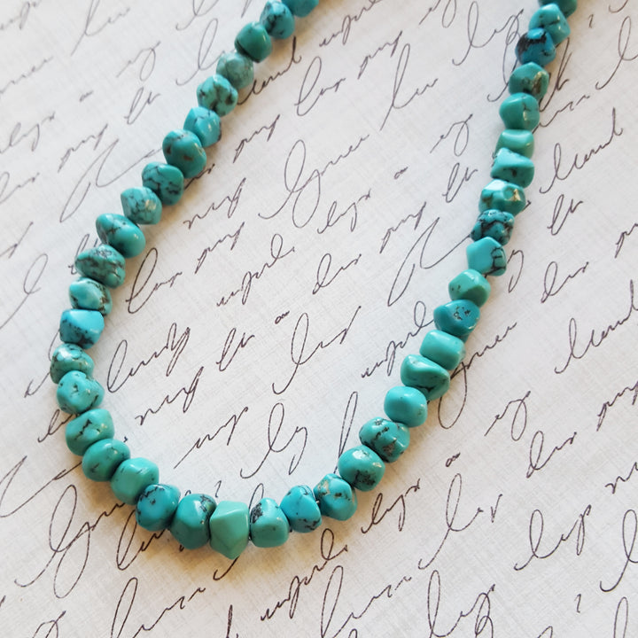 Turquoise Beaded Necklace