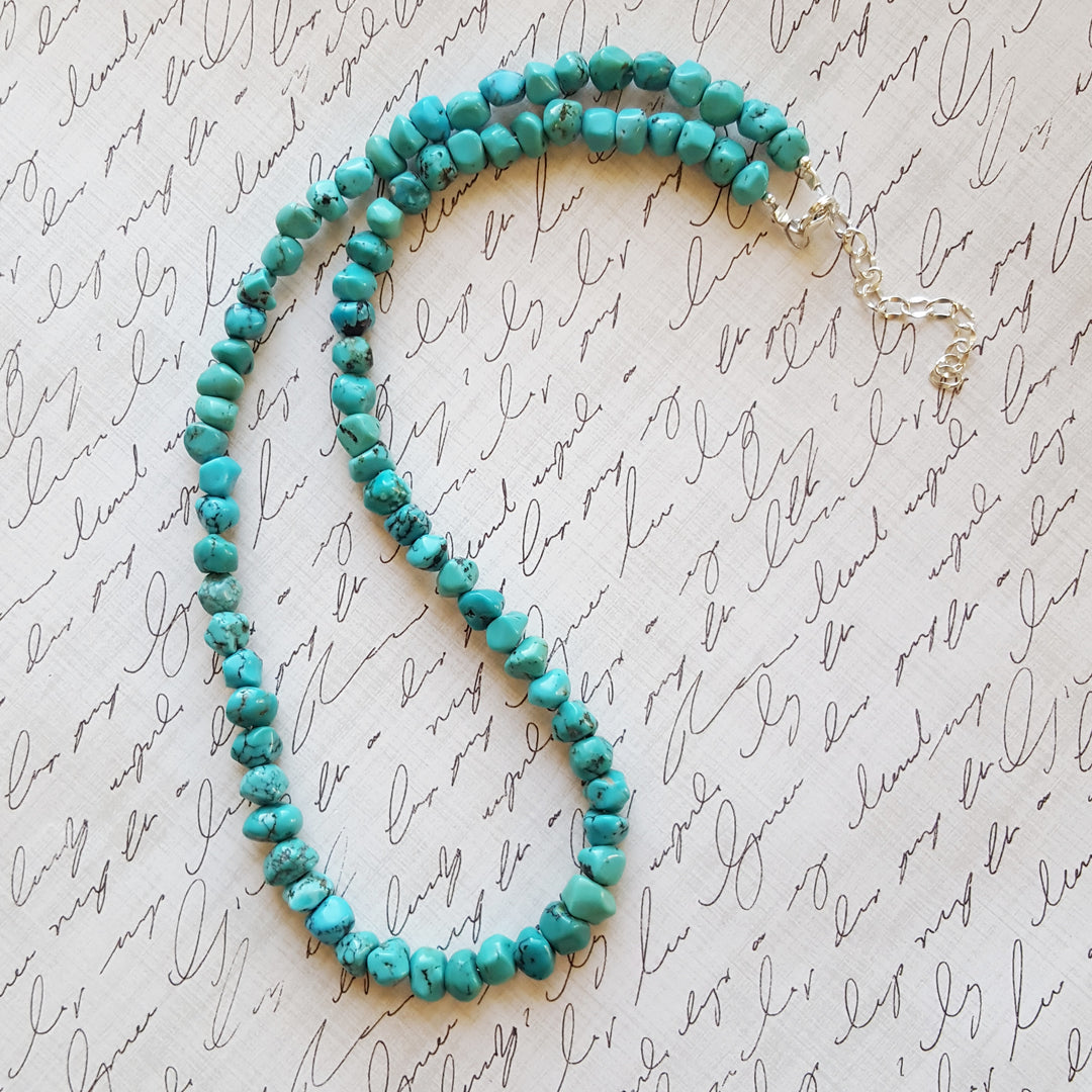 Turquoise Beaded Necklace