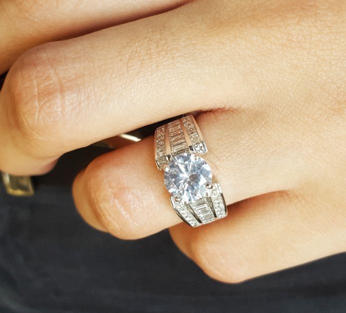 Diamond Semi-Mount Ring