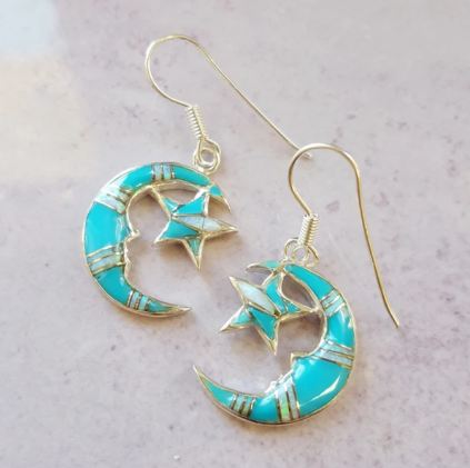 Sterling Silver Southwestern Earrings