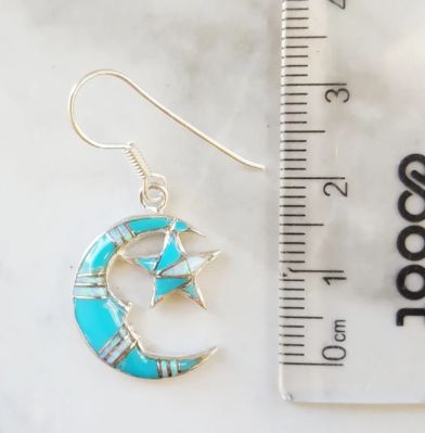 Sterling Silver Southwestern Earrings