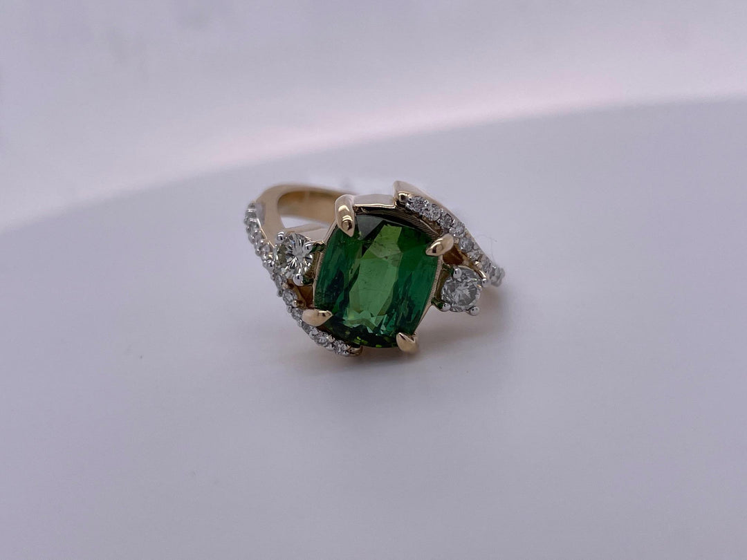 Precious Metal Gemstone Rings Over $5000