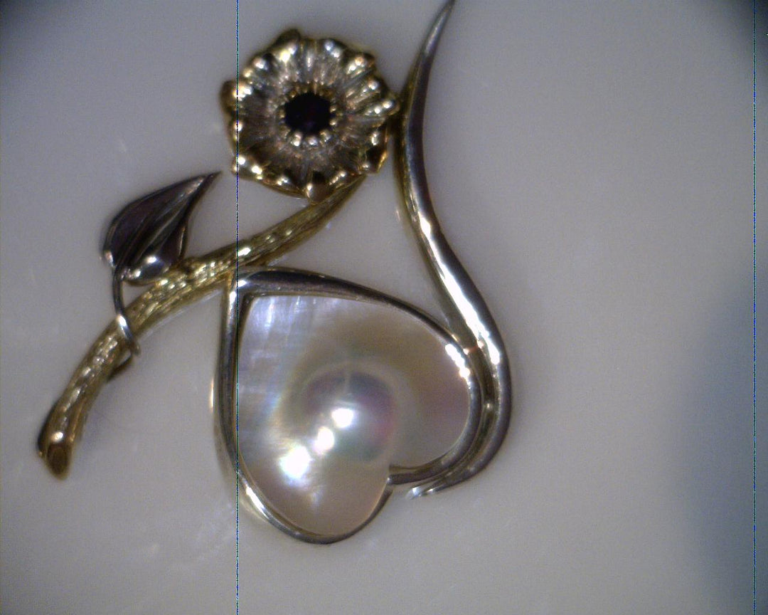 Precious Metal Gemstone Pendant