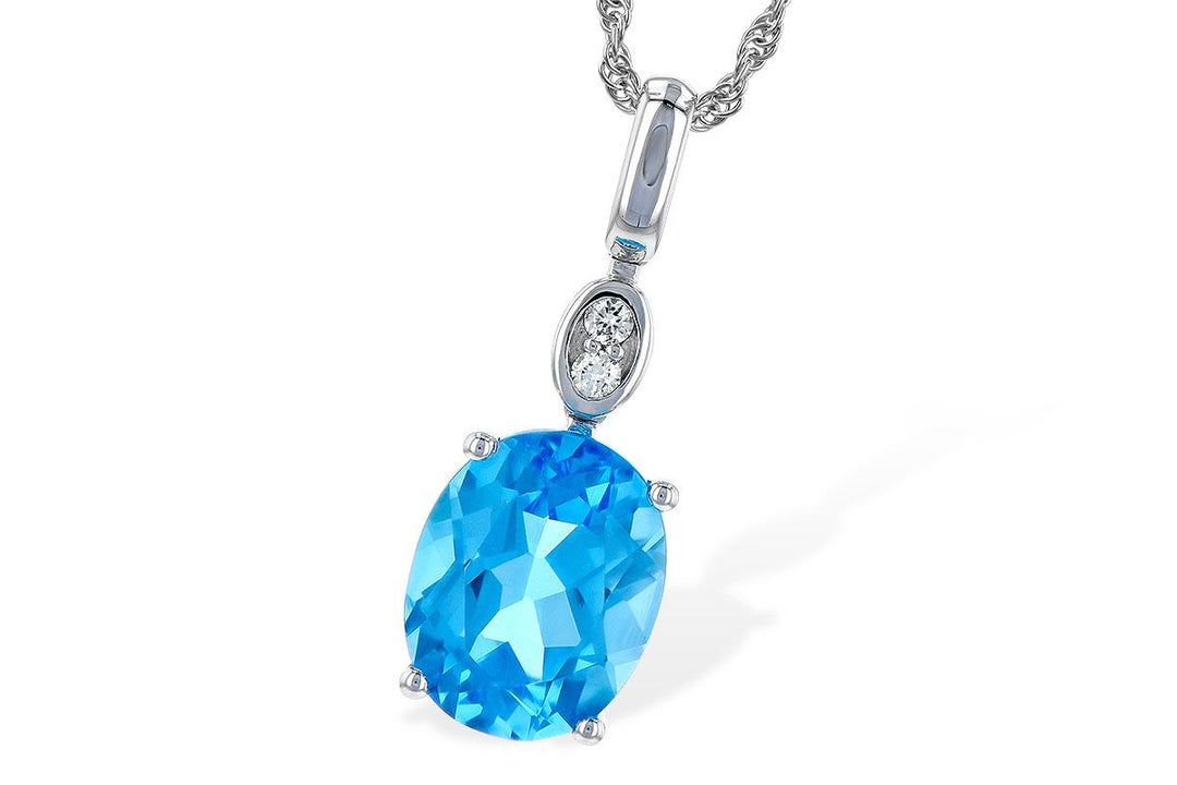 Precious Metal Gemstone Pendant