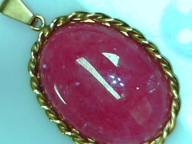 Precious Metal Gemstone Pendant