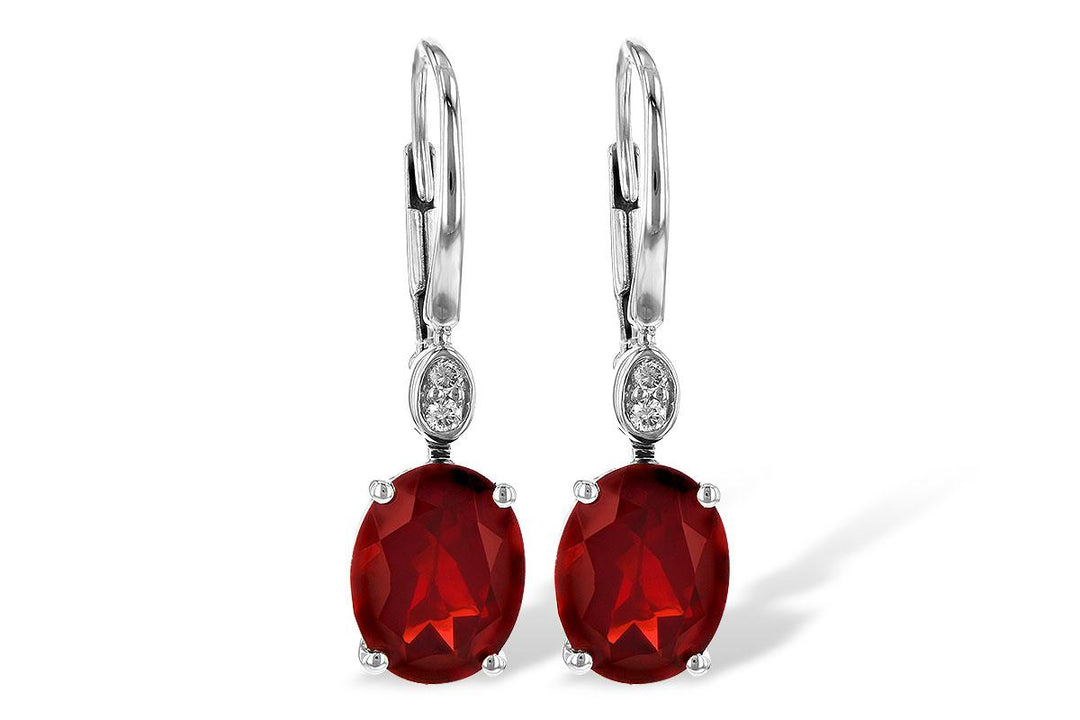 Precious Metal Gemstone Earring