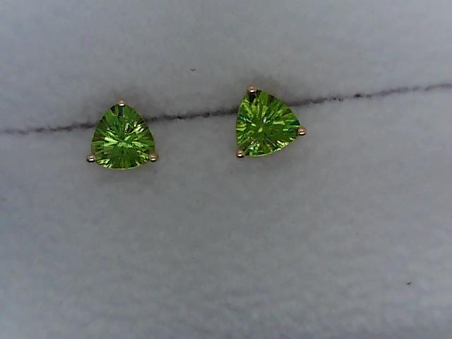 Precious Metal Gemstone Earring