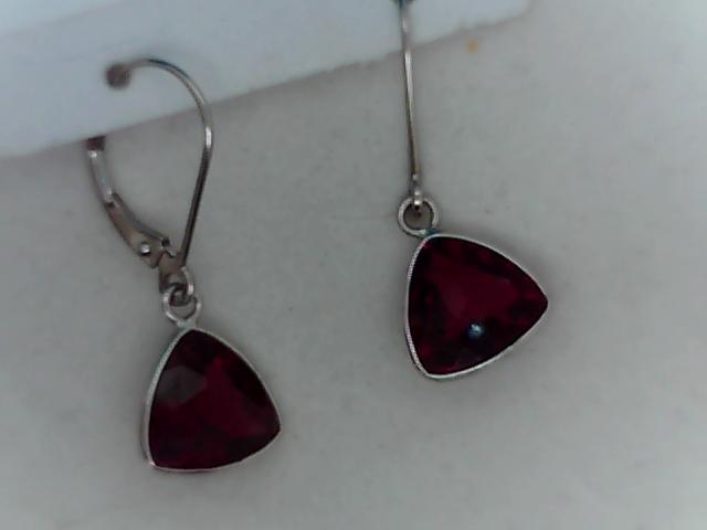 Precious Metal Gemstone Earring