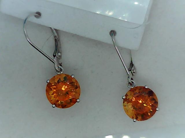 Precious Metal Gemstone Earring